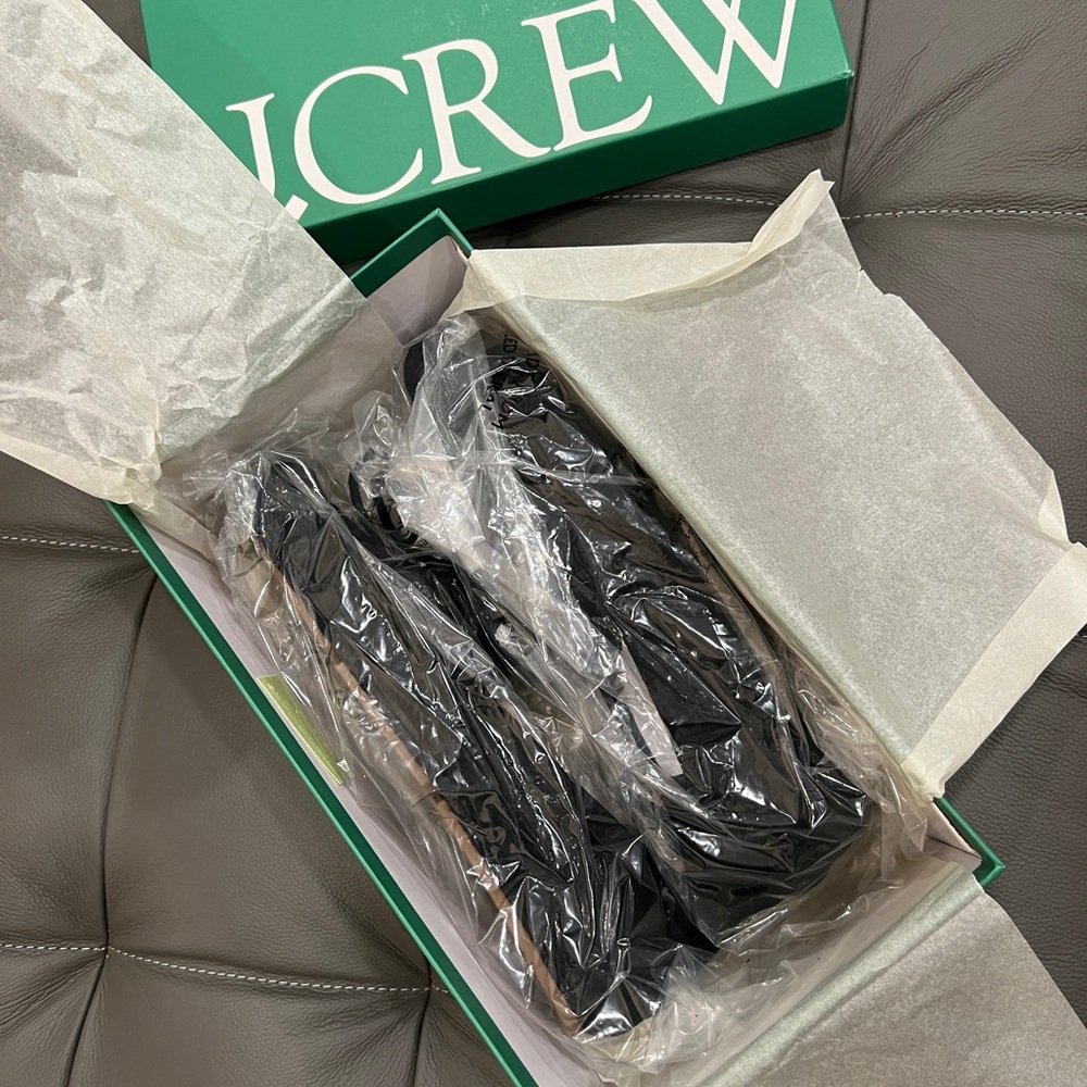 J. Crew Black Suede Moccasins - Picture 9 of 10